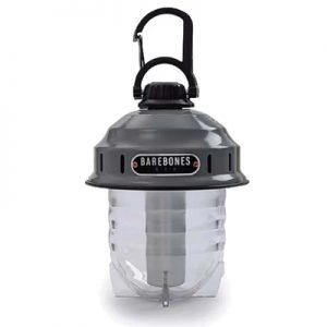 Barebones Beacon Hanging Lantern Light slate gray