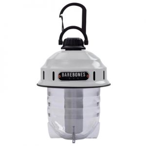 Barebones Beacon Hanging Lantern Light vintage white