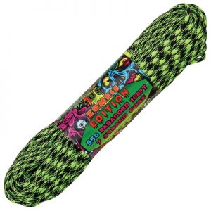 Atwood Rope MFG Paracord 550 Type 7 Strands 100 Feet Outbreak