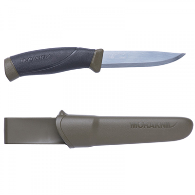 Morakniv 11863 Companion Carbon Steel military green