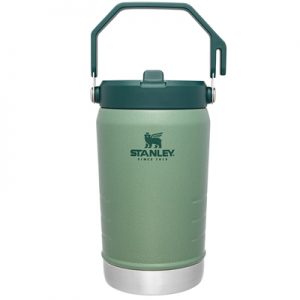 Stanley Classic Iceflow Flip Straw Jug 40oz hammertone green