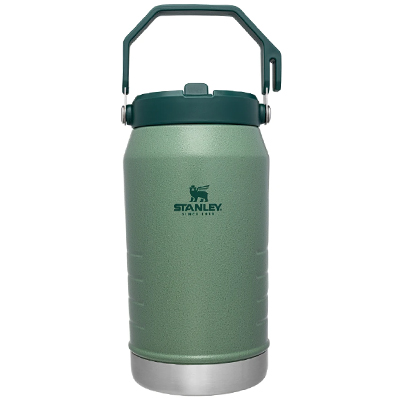 Stanley Classic Iceflow Flip Straw Jug 64oz hammertone green