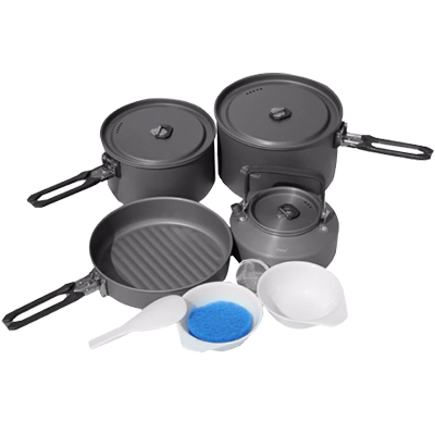 Fire Maple Feast 4 Cooking Pot Set black