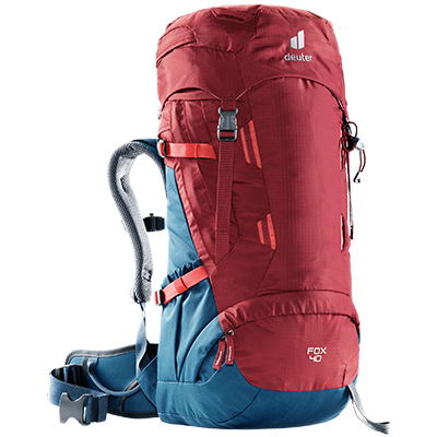 Deuter Fox 40 cranberry-steel