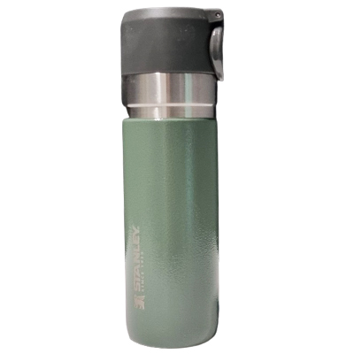 Stanley Go Slim Bottle 16oz hammertone green