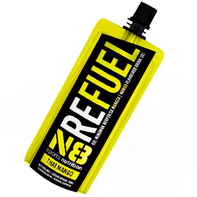 N8 Sports Nutrition N8 ReFuel Energy Gel Thai Mango