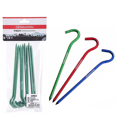 Naturehike Aluminum Tent Stakes 8pcs various colour