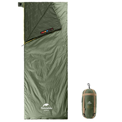 Naturehike LW180 Lightweight Sleeping Bag XL pine green