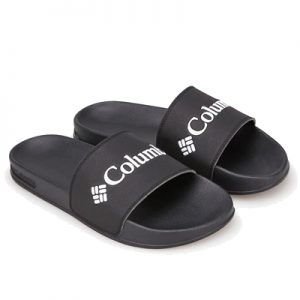 Columbia Men's Hood River Slide US8 black white