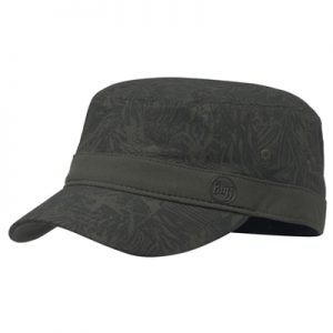 Buff Military Cap Checkboard Moss Green S M