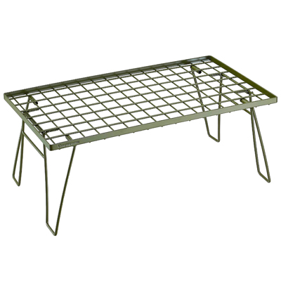 Campingmoon T-233 Foldable Mesh Stackable Table khaki