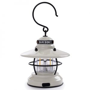 Barebones Edison Mini Lantern vintage white