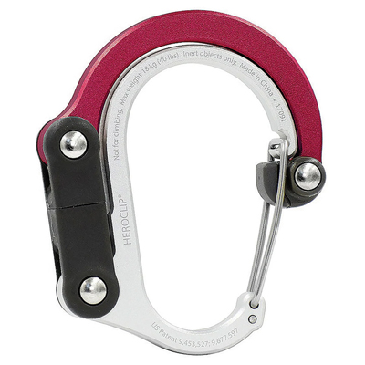 Heroclip Mini Hot Rod Red Gear Clip