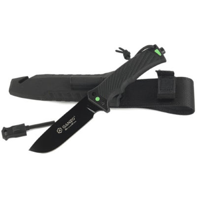 Ganzo G8012V2-BK Fixed Blade
