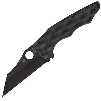 Spyderco Yojumbo Black Blade with G-10 Black Handle SC253GPBBK