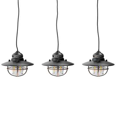 Barebones Edison Pendant String Lights antique bronze