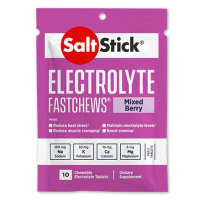 Saltstick Fastchews 10 Tabs Mixed Berry