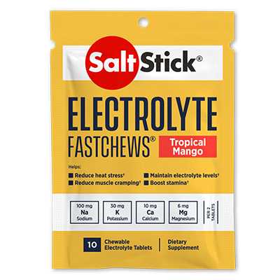 Saltstick Fastchews 10 Tabs Tropical Mango