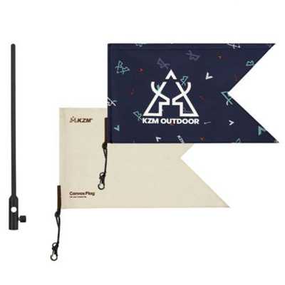 KZM Tarp Flag 2P Set