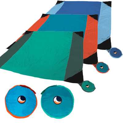 Ticket To The Moon Beach Blanket various colour