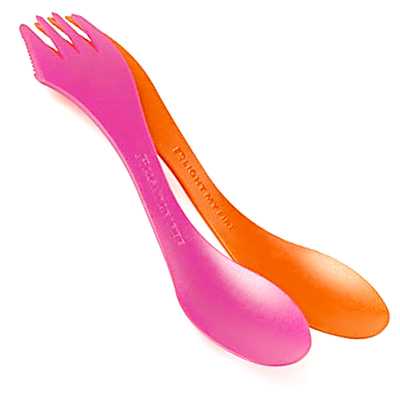 Light My Fire Spork Lefty fuchsia orange