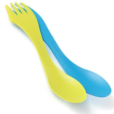 Light My Fire Spork Lefty lime cyan