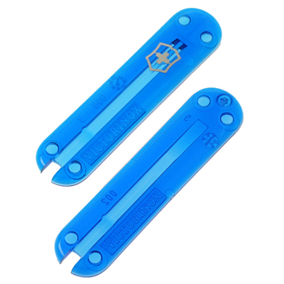Victorinox 58mm Scale Handles translucent blue