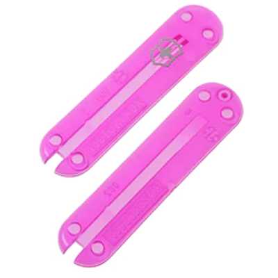 Victorinox 58mm Scale Handles translucent pink