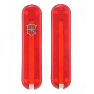 Victorinox 58mm Scale Handles translucent red