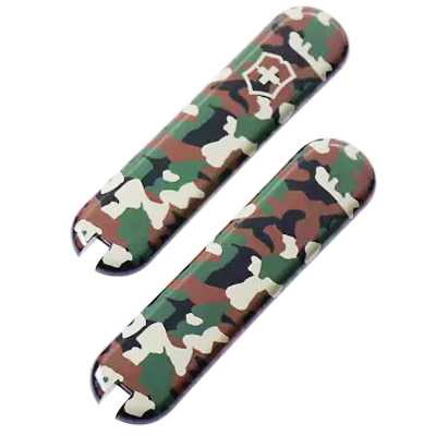 Victorinox 58mm Scale Handles woodland camo