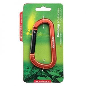 Naturehike 8cm D-Type Multifunctional Hang Buckle without Lock orange