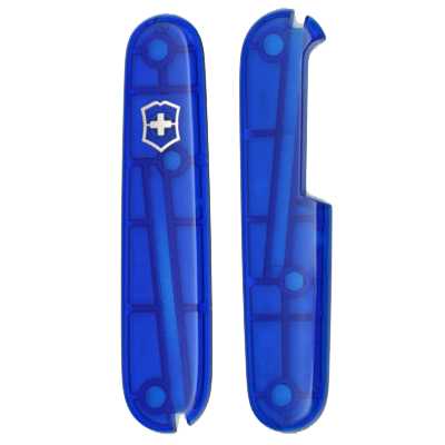 Victorinox 91mm Scale Handles translucent blue