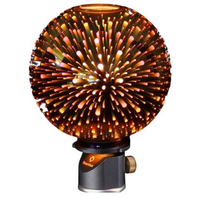 Thous Winds Camping Retro Gas Lamp round 3D fireworks
