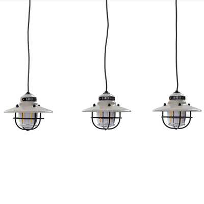 Barebones Edison Pendant String Lights vintage white