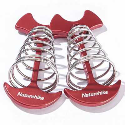 Naturehike Lightweight Fishbone Floor Spring for Tent L red