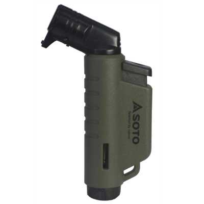 Soto Micro Torch Horizontal army green