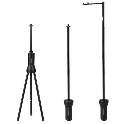 Thous Winds Multifunction Tripod Table Lamp Stand black