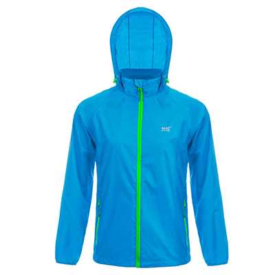 Mac In A Sac Neon Adult Jacket M blue