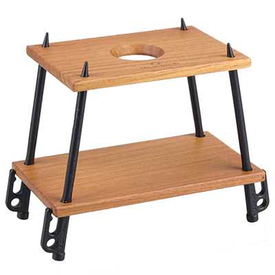 Thous Winds Teak Wood Square One Unit Pour Over Coffee Stand