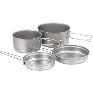 Snow Peak Multi Compact Cookset Titanium