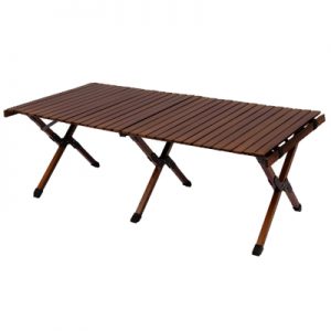 ODP 0707 Wooden Eggroll Table 120cm brown