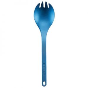Snow Peak Titanium Spork blue