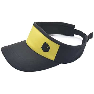 Monmaria Akina PL Visor Cap black yellow