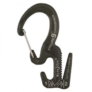 Nite Ize Figure 9 Carabiner Rope Tightener Small black