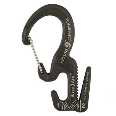 Nite Ize Figure 9 Carabiner Rope Tightener Small black