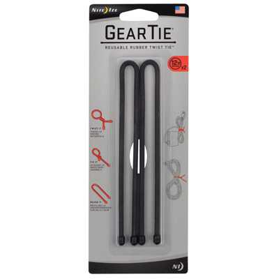 Nite Ize Gear Tie 12'' black