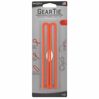 Nite Ize Gear Tie 12'' bright orange