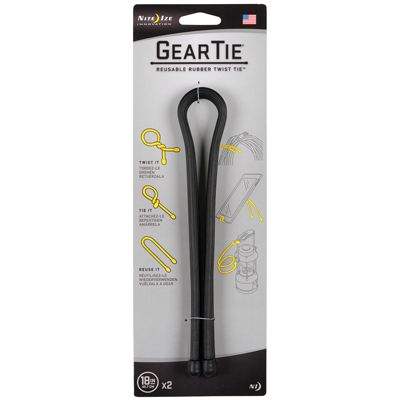 Nite Ize Gear Tie 18'' black