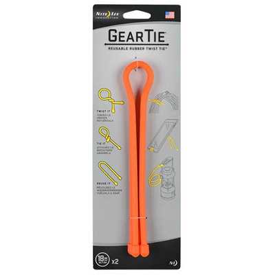 Nite Ize Gear Tie 18'' bright orange