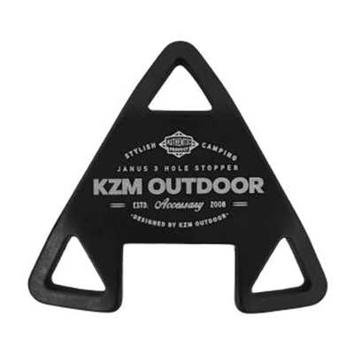 KZM Janus Triangle Stopper 8 Pcs black